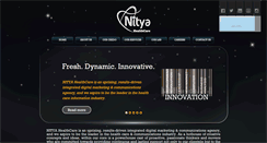Desktop Screenshot of nityahealthcare.com