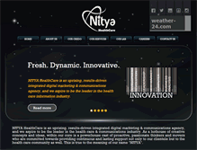 Tablet Screenshot of nityahealthcare.com